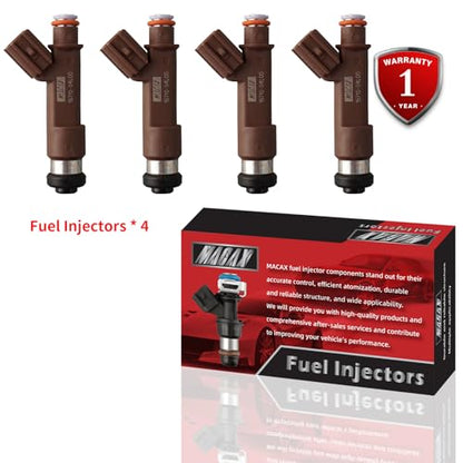 Set of 4 Fuel Injectors 15710-54L00 Replacement - size: 15710-54L00