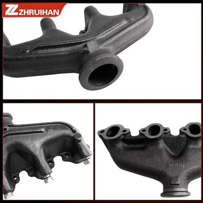 Left Exhaust Manifold Kit With 1980-1989 B Series Bus - size: 674-168