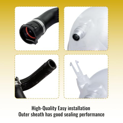 Lower Radiator Coolant Hose Kit Fit forJeep Renegade 2015-2021 2.4L