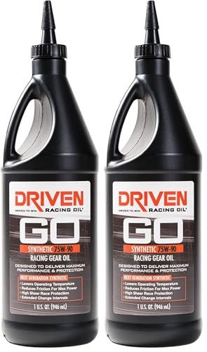 Driven Limited Slip Synthetic Gear Oil 1 Quart (Pack of 2) - size: 1 Quart (Pack of 2)