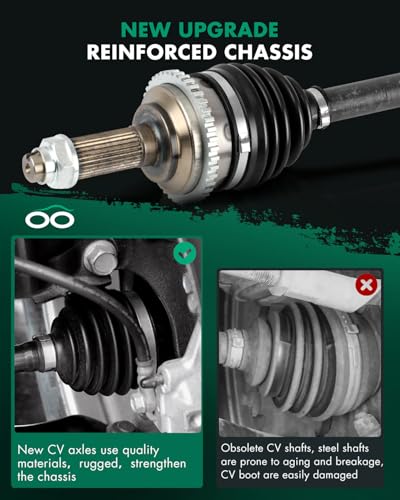 SCITOO CV Axle Drive Shaft For Mazda 6 2.3L 2003-2008