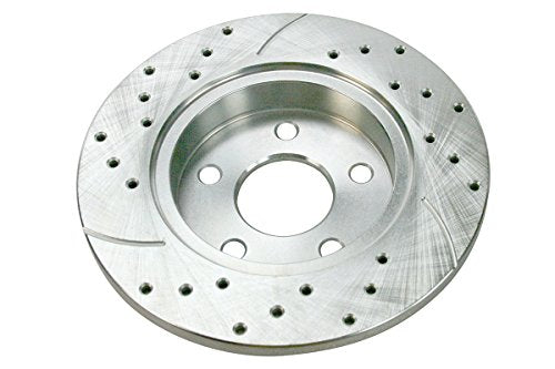 AutoShack Front & Rear Zinc Coated Rotors & Pads for Chevy Malibu 2012 - style: SilverShiled Pro & Premium Pad