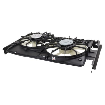 TRQ Radiator Dual Cooling Fan Assembly - style: RFA73772