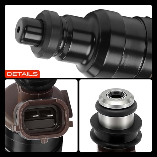 A-Premium Fuel Injectors Set of 6 Compatible with Toyota