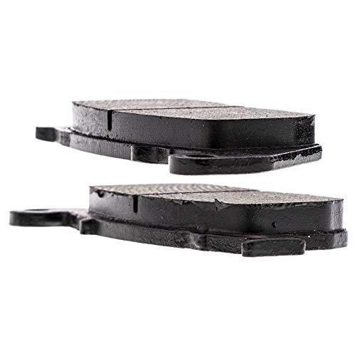 NICHE Front Brake Pad for Harley-Davidson 42831-04A Semi-Metallic 4 Pack - size: 4 Sets (4 Wheels)