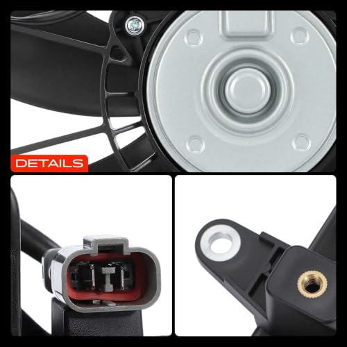 A-Premium Right Engine Radiator Cooling Fan Assembly