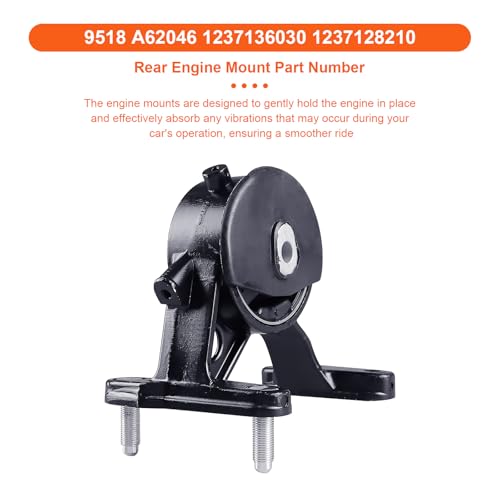Engine Motor Mount Set, Replaces A62038 A72006 A62046 A62064 - size: Rav4 2.5L 09-12