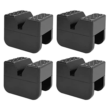 TONDA Jack Stand Pads, Rubber Pinch Weld Jack Adapter, 4 Pack - color: 4 PACK
