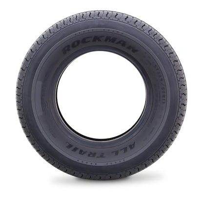 ROCKMAN Trailer Tire ST185/80R13 8-Ply Load Range D 99M Radial 11170, Set2 - size: ST185/80R13