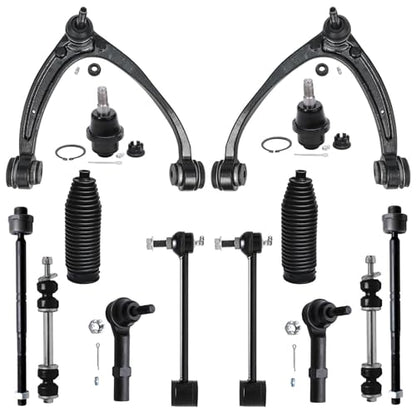 Detroit Axle - 14pc End Kit for Chevy GMC Suburban Yukon XL 1500 Avalanche - size: 14CS34458/14PC