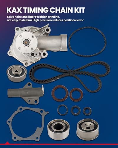 KAX Timing Belt Kit for 2006-2009 Mitsubishi Eclipse 2.4L GS - size: TCKWP332