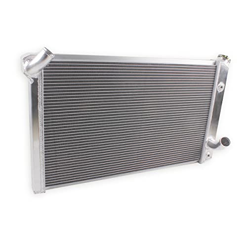 OHOB-COOL 3 Row Aluminum Radiator Replacement For 1973-1976 1974 1975 Chevy Corvette 5.7L 7.4L V8 - size: 73-76 chevy