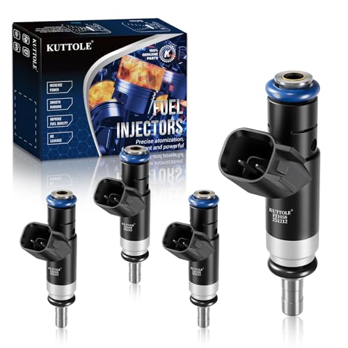 4Pcs Fuel Injectors Compatible with Jeep Dodge L4 2.0L 2.4L - size: FJ1058