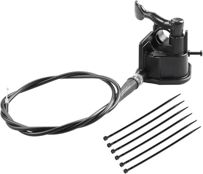 New Thumb Throttle Assembly and 1050mm Throttle Cable Compatible with Yamaha Raptor 350 660 700 TT03 All Years