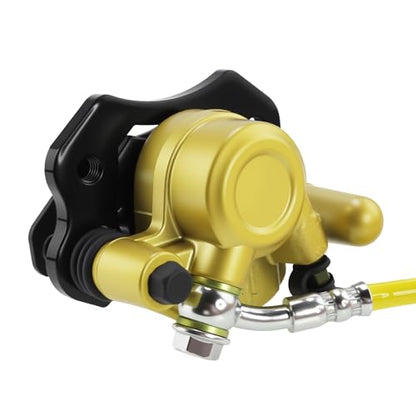 PRO BAT Rear 110cc 125cc Hydraulic Brake Caliper Master Cylinder Kit - color: Golden