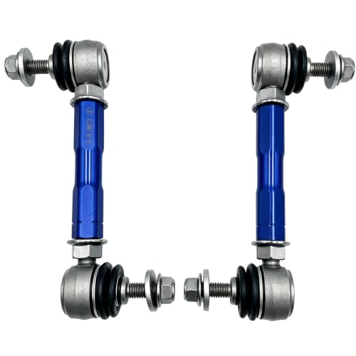 5.90-7.87'' 150-200 mm M12 Front Adjustable Aluminum Sway Bar End Links - size: 150-200 M10 Front