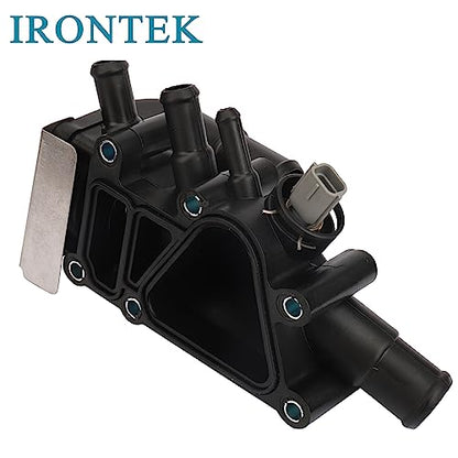 IRONTEK 902-999 Thermostat Housing Assembly 2005-2010 for Ford Courier - size: 902-999