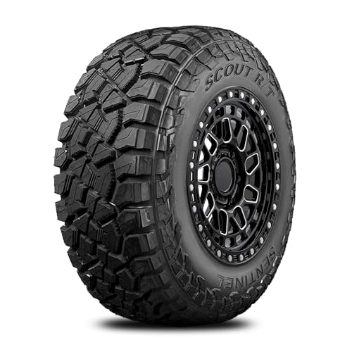 Set o4 Sentinel SCOUT RT 33X12.50R22LT 109Q 10 Ply Rugged Terrain Tires - size: 33X12.50R22LT 10 PR