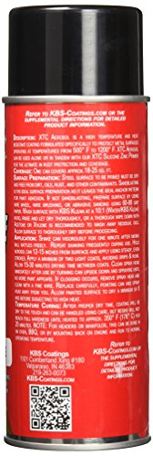 KBS Coatings 65108 Off-White Xtreme Temperature Coating - 12 fl. oz. - color: Off-White, size: 12 Fl Oz (Pack of 1)