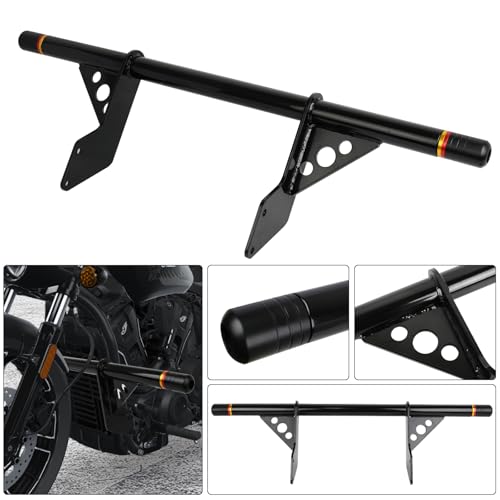Motorcycle Rider Front Engine Guard Crash Bar Highway Foot Peg Fits for Indian Super Scout/Sport Scout/Scout Sixty Bobber/Scout Classic/Scout Bobber 2025-Later Highway Foot Rests Footpegs Black