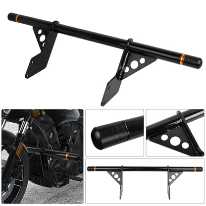 Motorcycle Rider Front Engine Guard Crash Bar Highway Foot Peg Fits for Indian Super Scout/Sport Scout/Scout Sixty Bobber/Scout Classic/Scout Bobber 2025-Later Highway Foot Rests Footpegs Black