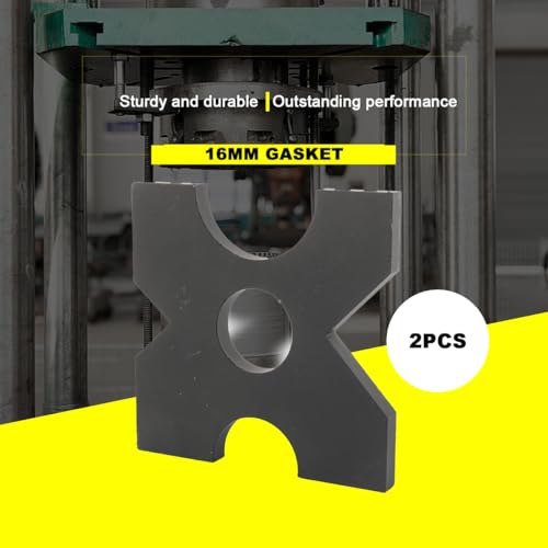 7.09 * 7.09 * 0.63 in H-shape Hydraulic Shop Press Plates, 20T Load-bearing