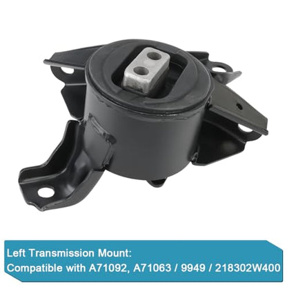 Engine Motor Transmission Mount Kit Replacement for 2013-2018 Hyundai - size: 3PCS-Compatible with 2013-2018 Santa Fe Sport 2.4L