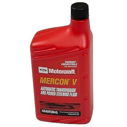 Ford Genuine Ford XT-5-QMC MERCON-V Automatic Transmission and Power Steering Fluid - 16 oz. - size: 16 Fl Oz