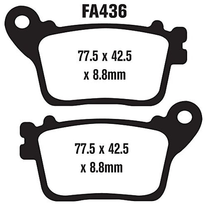 EBC Brakes EBPCK1004 Complete Double-H Sintered Brake Pad Change Kit