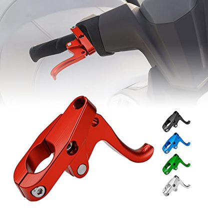 KEMIMOTO Finger Throttle Compatible with Wave Runner Jet Ski Sliver Red Aluminum Alloy - color: Red