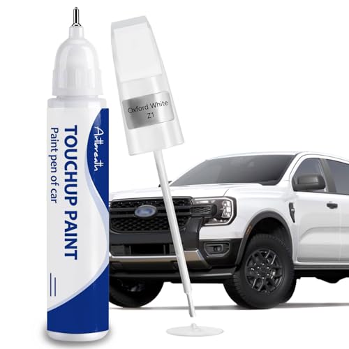 Oxford White YZ/Z1 Touch Up Paint for Ford OEM Color Match Car Paint Pen - color: Oxford White(Z1)