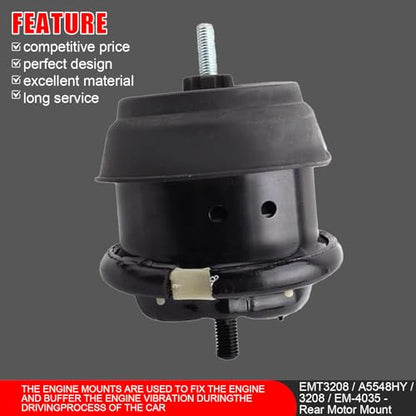 4Pcs Engine Motor Transmission Mount Fit for 2009-2017 Chevrolet Traverse - size: 2009-2017 for Chevrolet Traverse V6 3.6L