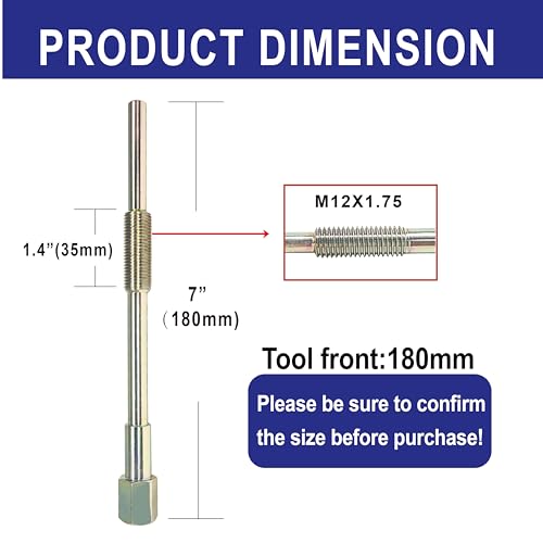 Primary and Secondary Drive Clutch Puller Tool for Can Am Commander/Renegade/Defender/Outlander/Maverick 330/400/450/500/570/800/850/1000 R Max (M12×1.75/M14×1.5/M8×1.25)