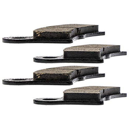 NICHE Complete Brake Pad Set for Harley-Davidson 41854-08 83911-09B Organic - size: Organic