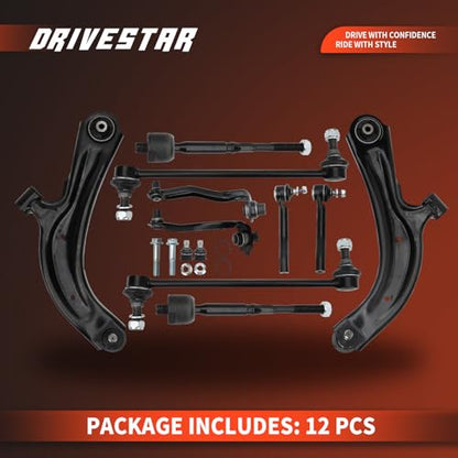Front Suspension kit Lower Control Arm, 12PCS - size: CAK1323