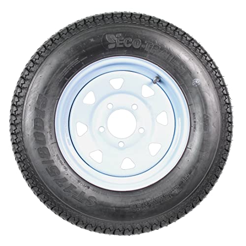 eCustomrim 2-Pack Trailer Tire Rim Assembly ST175/80D13 B78-13 5 Lug LRC
