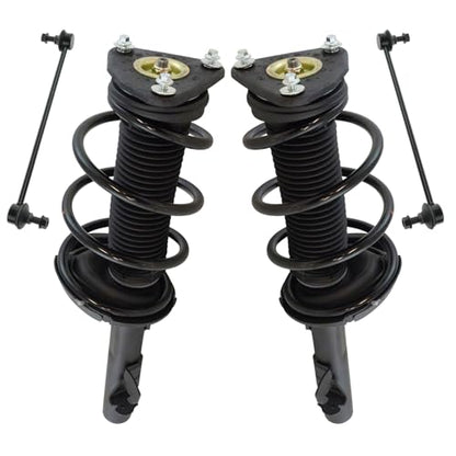 TRQ Front Suspension Kit Complete Strut & Coil Spring Assembly Sway Bar - style: SCA67199