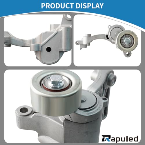 38411 Engine Belt Tensioner Serpentine Belt Drive Idler Pulley Kit - size: 90K-38411