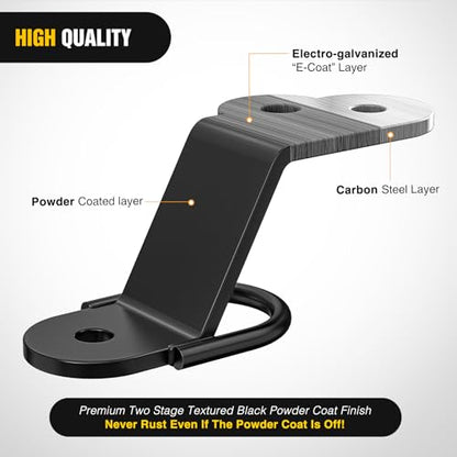 Nilight ATV UTV Three-Way Hitch Adapter Heavy Duty Lawn Mower Attachment | 3500lbs 3" Drop/Rise, Heavy Duty Universal ATV Hitch Attachments, Trailer Hitch Adapter - color: Three-Way Hitch