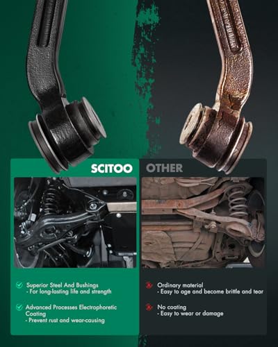 SCITOO 6pcs Front Suspension Kit for Toyota for Tacoma 2005-2018