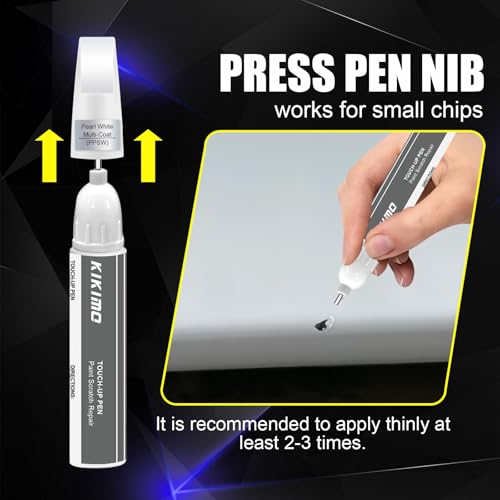 KIKIMO for Tesla Touch Up Paint(Stealth Grey(PN01)) - color: Stealth Grey(PN01)