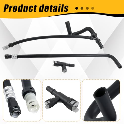 626-538 HAVC Heater Hose with Connector Kit Compatible with Tahoe 2000-2006