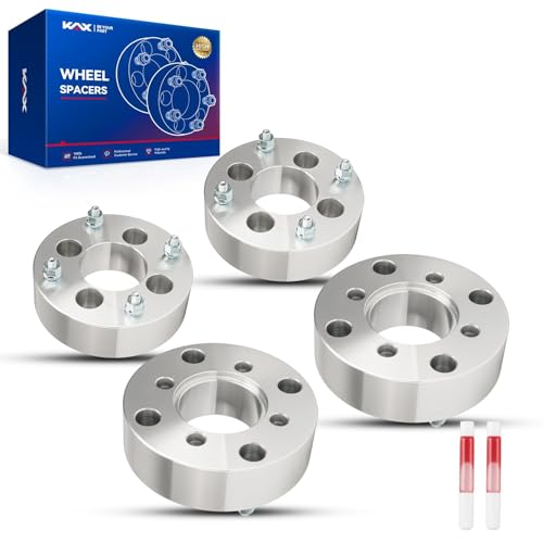 KAX 4x110mm to 4X137mm Wheel Adapters, Lug-Centric ATV Wheel Adapter 2 inch - color: Silver, size: 4x110mm to 4X137mm-74.1mm-M10x1.25-4pcs