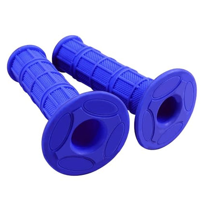 7/8" Handlebar Grips for 50cc-125cc CRF70 CRF80 TRX450 TTR90 TTR110 TTR125 PW80 RM80 DR650 KLX250 KLX300 KX65 SSR125 Pit Dirt Bike ATV Quad Motocross Motorcycles CT100U CT200U Mini Bike - color: Blue