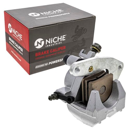 NICHE Front Brake Rotor Caliper Kit for Yamaha 5ND-F582T-00-00