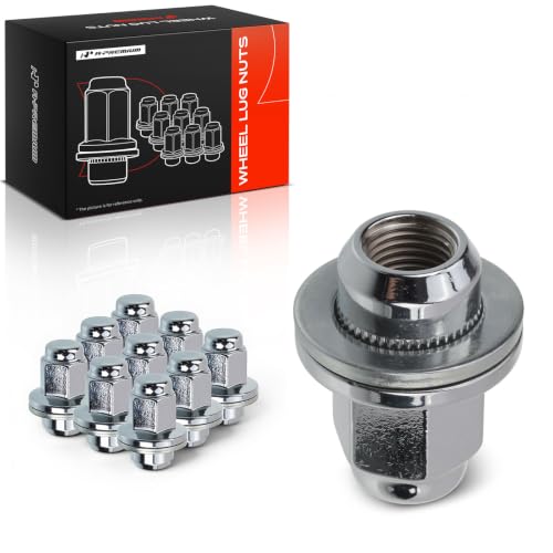 A-Premium Front or Rear M14-1.50 Wheel Lug Nuts, Set of 10 - style: 10PCS