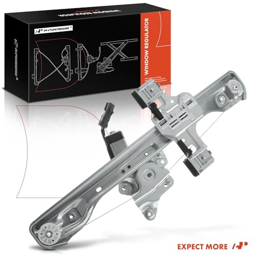A-Premium Rear Driver Side Power Window Regulator with Motor (2-Pin) - style: Rear Driver
