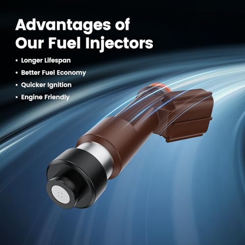 Fuel Injectors For Toyota Tundra Sequoia 4Runner Lexus GX470 4.7L 2005-2009 - size: 23250-0F020