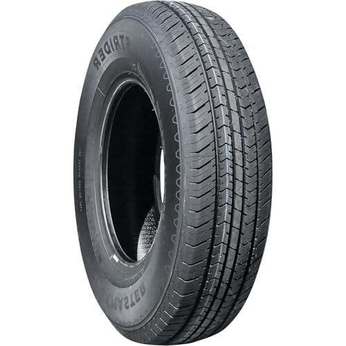 TASKMASTER Strider Trailer Tire ST205/75R15 205 75 15 6-Ply Load Range C LRC Speed N BSW Semi-Steel Radial Tire