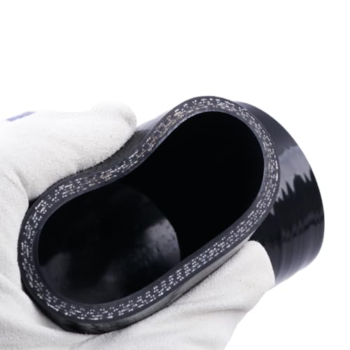 2.25" ID 90 Degree Elbow Silicone Coupler Reinforced Hose,4-Ply Turbo/Intercooler/Intake Piping Industrial Hydraulic (57mm) - size: 2.25 Inch